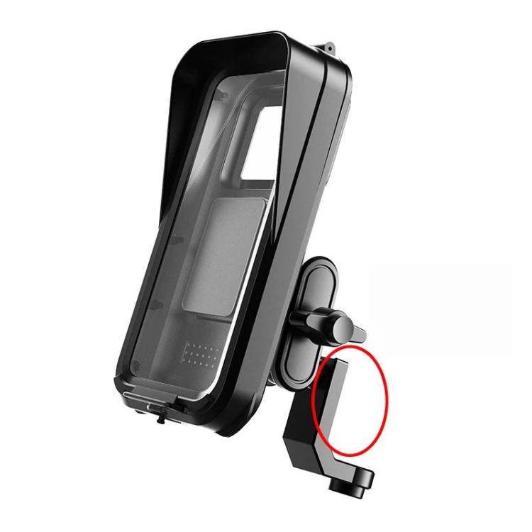 Waterproof Navigation Phone Holder For Motorcycles And Bicycles, Style: Rearview Mirror Standard