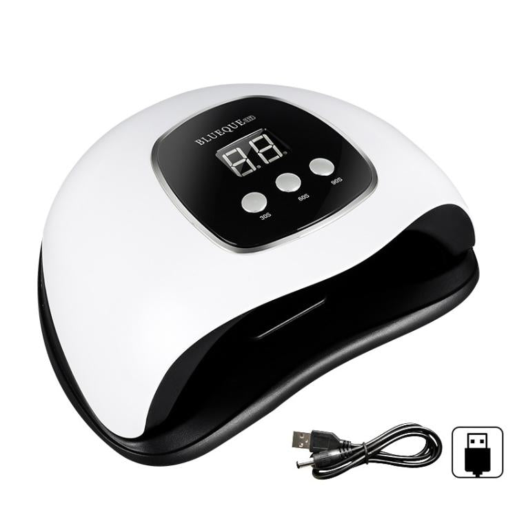 BLUEQUE 11T 48W Nail LED Lamp Quick-Dry LED Nail Polish Curing Light UV Curing Lamp, Spec: USB