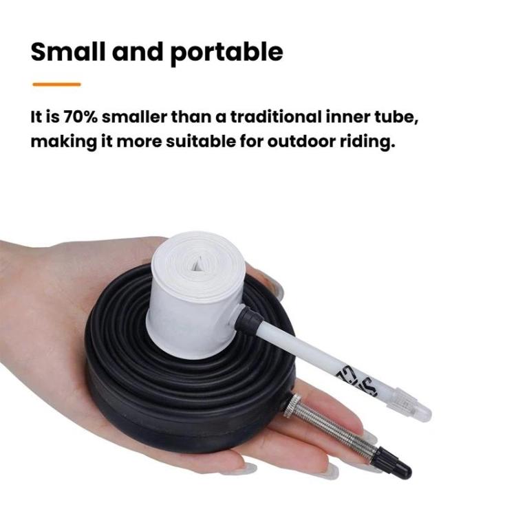 ENLEE Bike Presta Valve Lightweight TPU Inner Tube, Spec: Road 23-32C 85mm