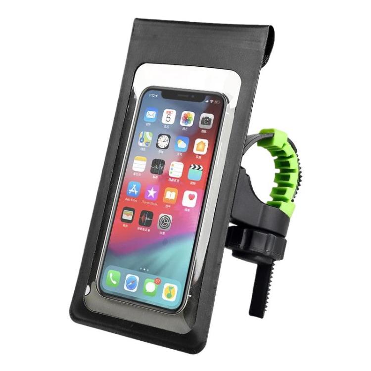 Bicycle/Motorcycle Waterproof Bag Phone Holder, Style: F1-C Handlebar Mount