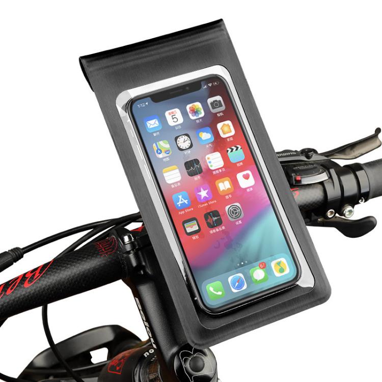 Bicycle/Motorcycle Waterproof Bag Phone Holder, Style: F1-M Rearview Mirror Mount