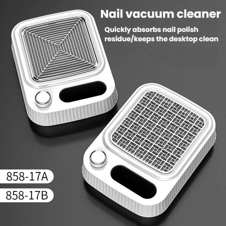 BLUEQUE 80W High-Power Thickened Nail Dust Collector With Low Noise, Spec: A Style EU Plug