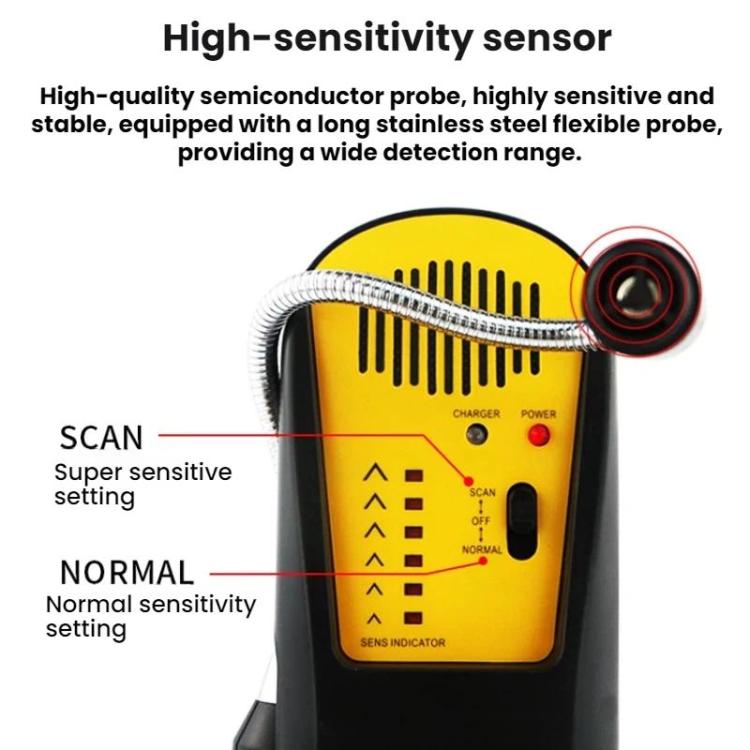SMART SENSOR Air Conditioning Refrigerant Gas Leak Detector