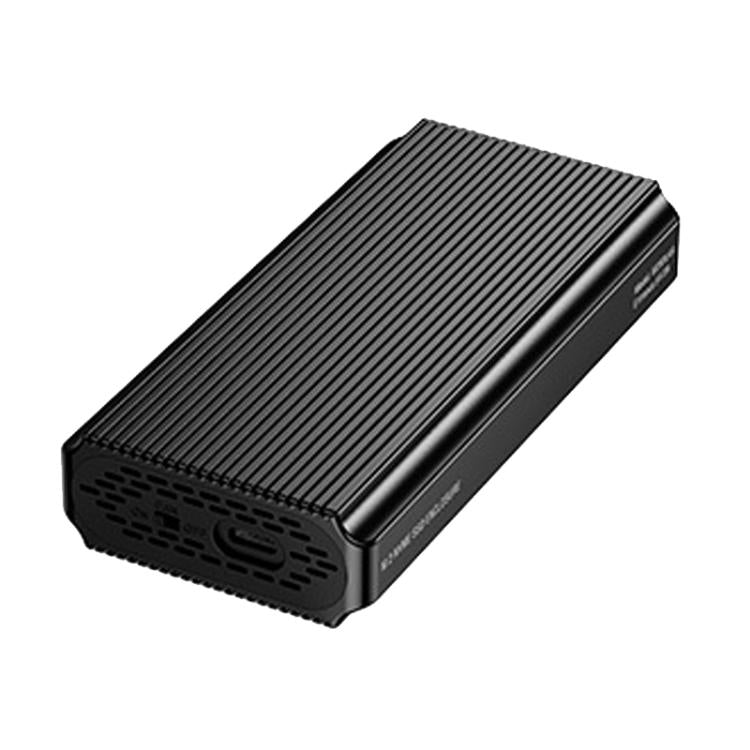 Blueendless M280U4C USB4 Portable Hard Drive Enclosure With Switch & Fan Solid-State M.2 NVMe Drive Enclosure External SSD Enclosure
