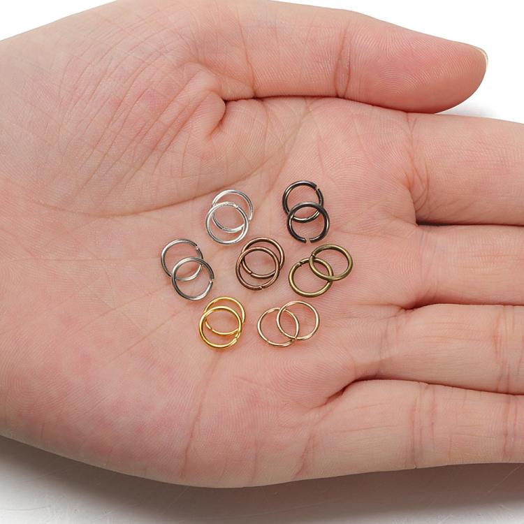 200pcs Handmade Jewelry Jump Rings DIY Accessories, Size: 0.5 x 3mm