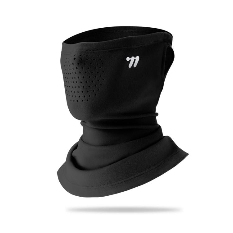 WEST BIKING Winter Ear-Loop Face Mask Double Layer Fleece Windproof Neck Gaiter for Cycling, Size: Free Size