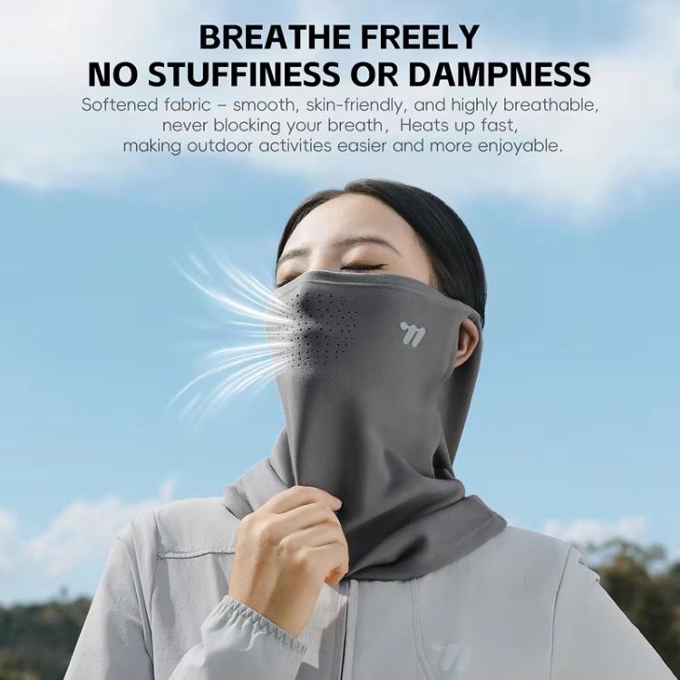 WEST BIKING Winter Ear-Loop Face Mask Double Layer Fleece Windproof Neck Gaiter for Cycling, Size: Free Size