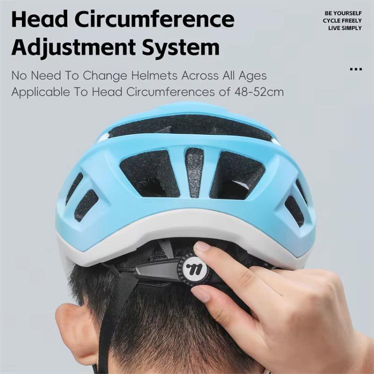 WEST BIKING Youth Bike Helmet for Road & Mountain Cycling with Anion Liner, Magnetic Buckle, Size: 48-52cm
