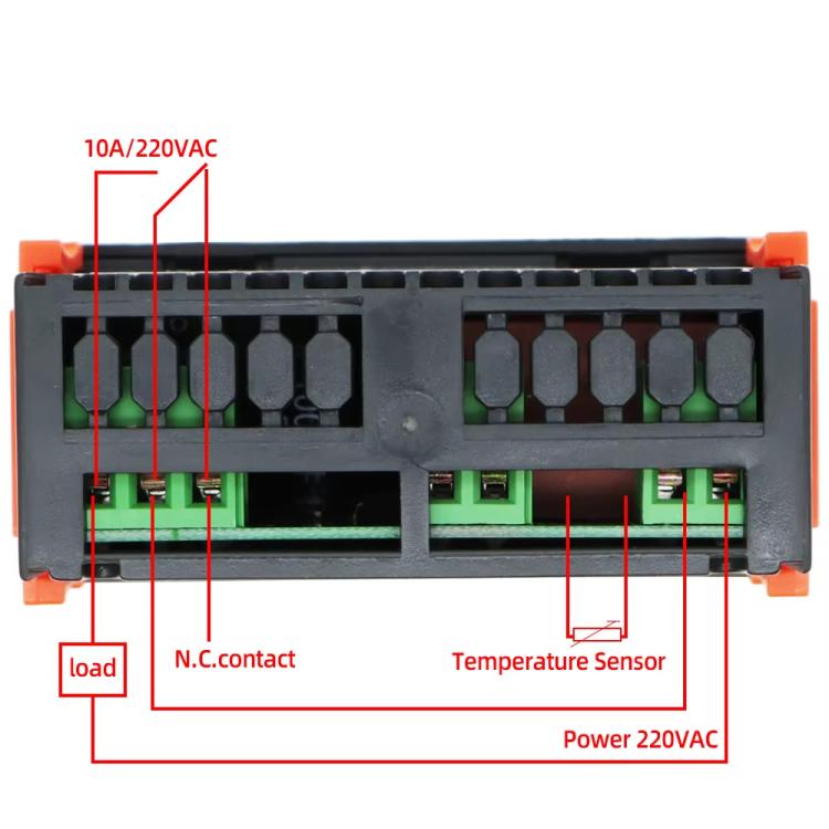 STC-200 Temperature Controller for Cold Storage & Chiller Units Cooling/Heating with Alarm Function - English Version