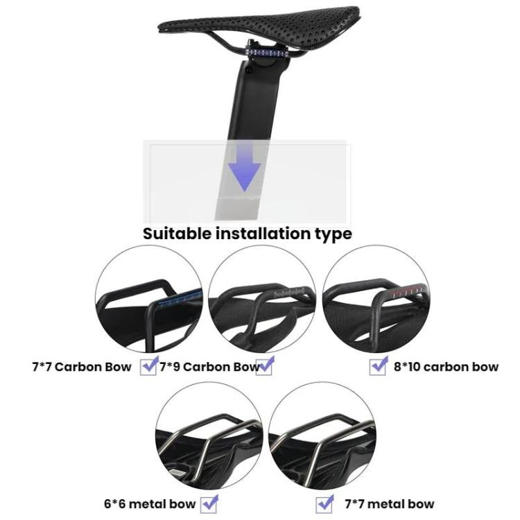 TOSEEK Carbon Fiber Road Bike Seatpost For JAVA Siluro 6top - 54.5x265mm