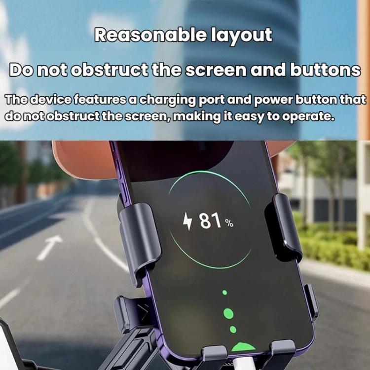 Outdoor Waterproof Motorcycle Phone Mount With Helmet Universal Phone Navigation Bracket, Spec: Rearview Mirror Black