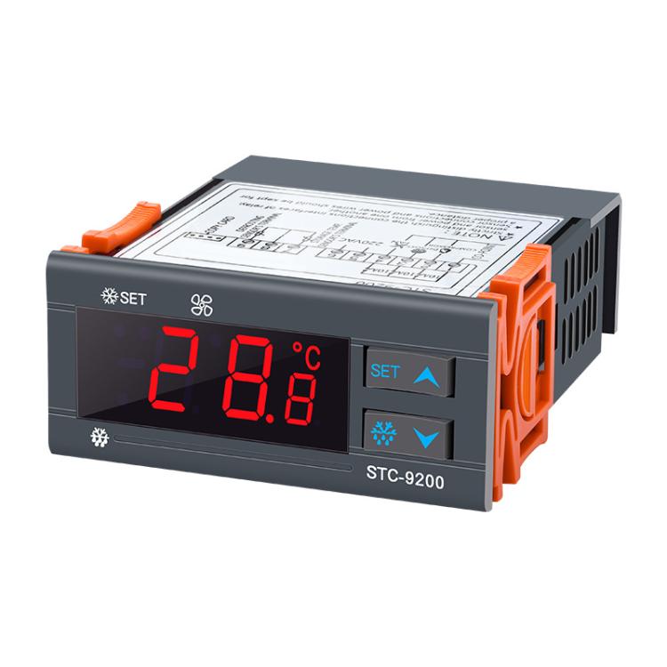 STC-9200 Microcomputer Temperature Controller - 3-Mode Output For Refrigeration, Defrost & Fan Control, Universal For Cold Storage/Chiller Units - English Version