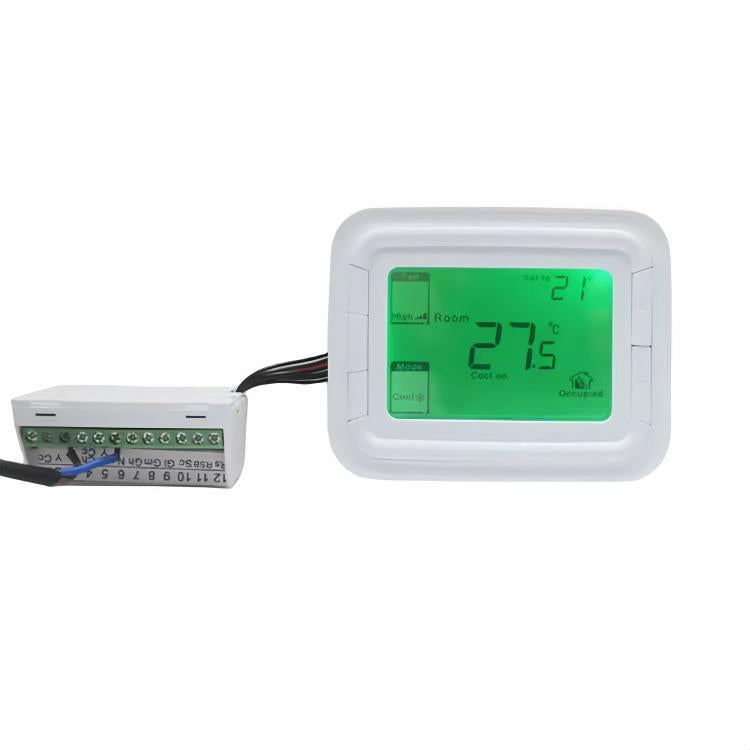 T6861H2WB 220V Digital Thermostat with Large LCD Display for FCU Air Conditioner