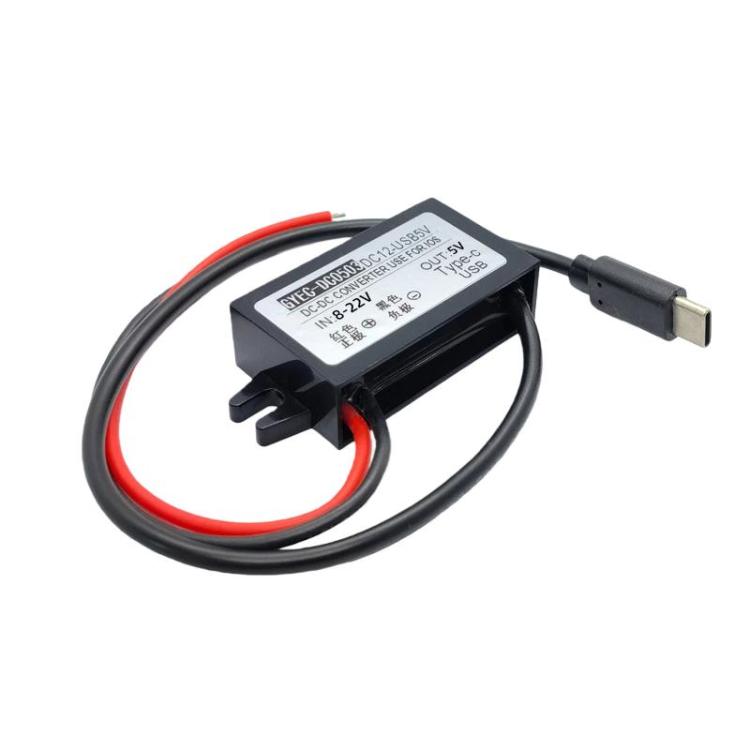 Phone Charging Buckle Module Car Power Converter, Spec: 8-22V To 5V Type-C