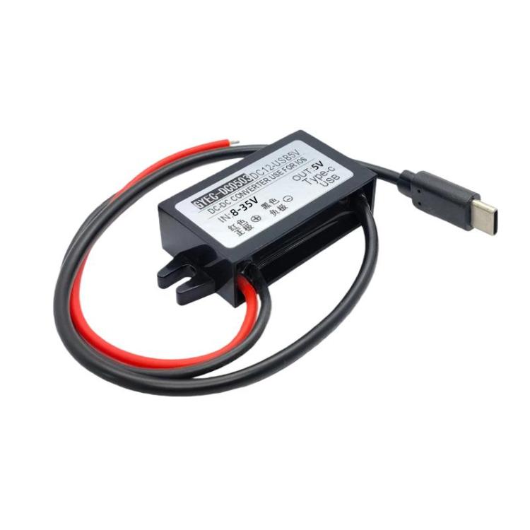 Phone Charging Buckle Module Car Power Converter, Spec: 8-35V To 5V Type-C