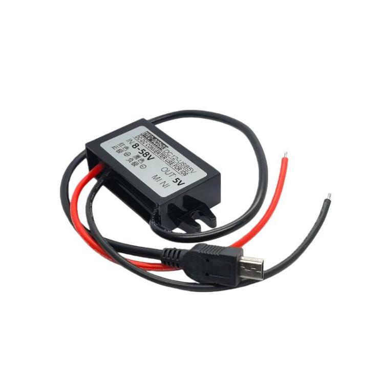 Phone Charging Buckle Module Car Power Converter, Spec: 8-58V To 5V Mini