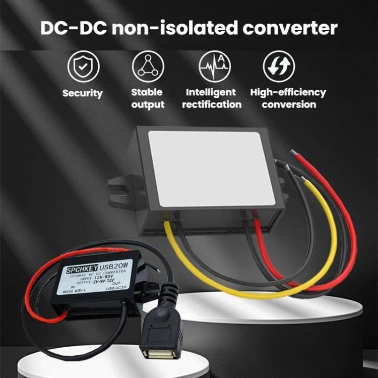 Phone Charging Buckle Module Car Power Converter, Spec: 8-22V To 5V Type-C