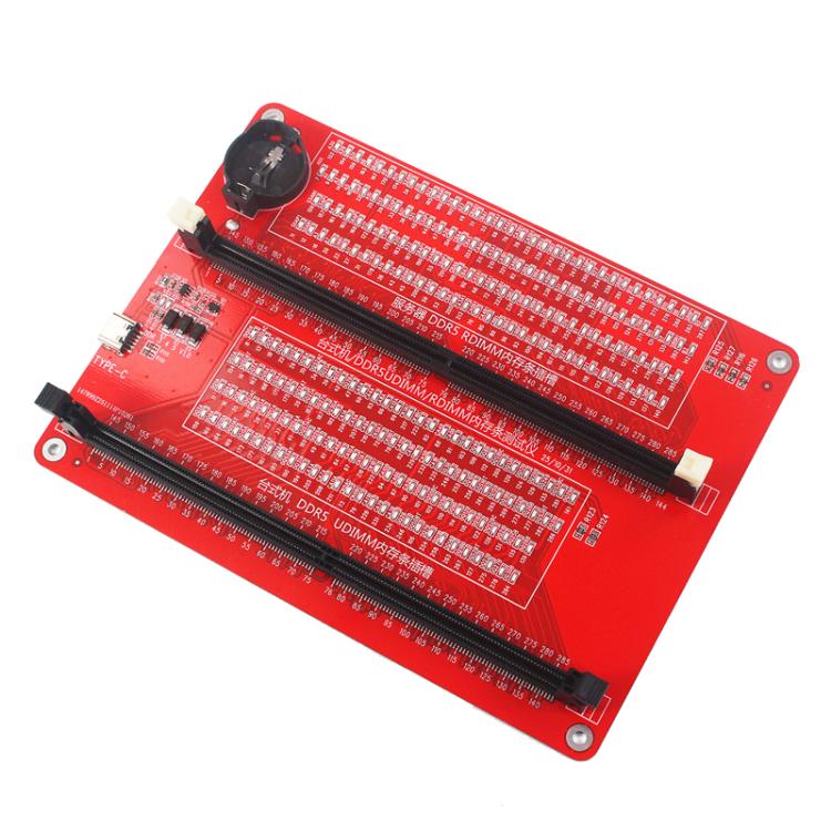 HuiMinTONG Desktop DDR5 UDIMM / RDIMM Server Memory Module Testing Tool With Indicator Light