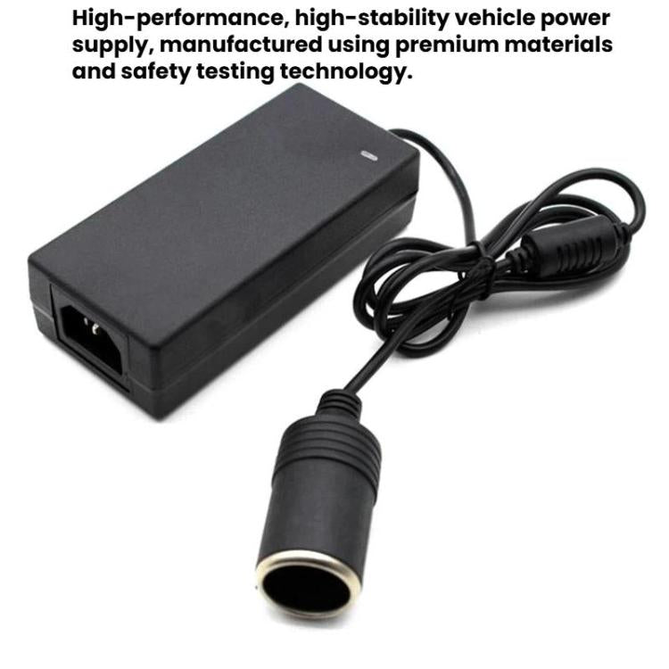 12V 5A Power Adapter Car Cup Holder Vacuum Cleaner Power Converter US Plug