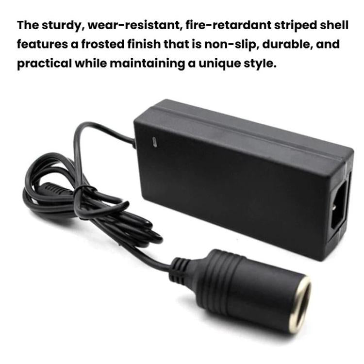 12V 5A Power Adapter Car Cup Holder Vacuum Cleaner Power Converter US Plug