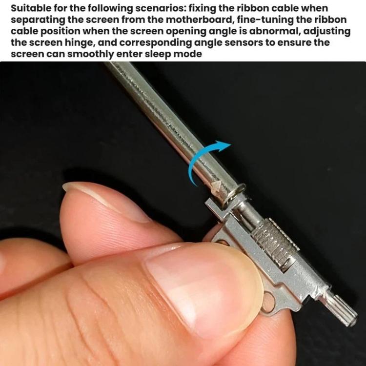 Computer Screen Sleep Line Adjustment Screwdriver, For MacBook Pro 14 / 16 Inch 2021-2025 - Color Random Delivery