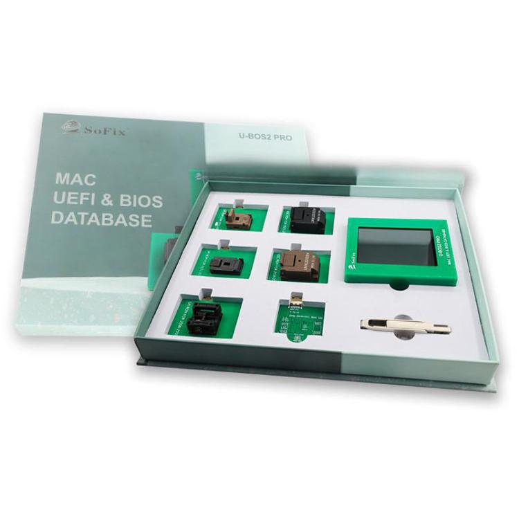 SoFix U-BOS2 Pro For Macbook 2008-2024 Series 8pcs /Set Motherboard Repair Unlock Tool