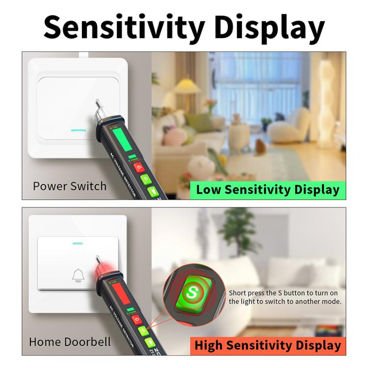 ZOYI Non-Contact Smart Induction Voltage Tester Pen, Model: DB02