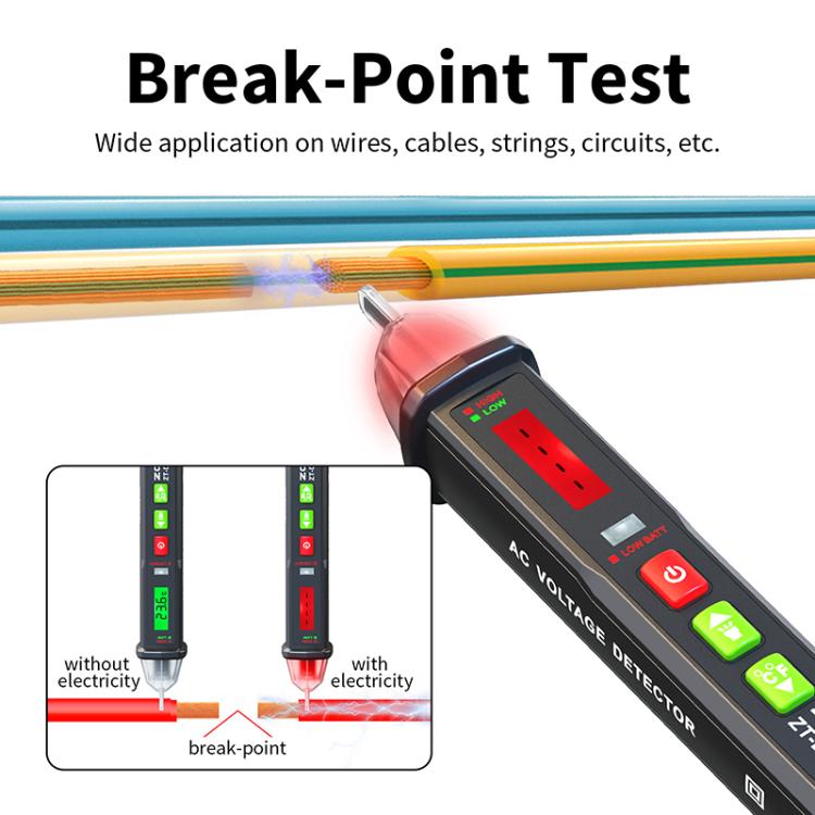 ZOYI Non-Contact Smart Induction Voltage Tester Pen, Model: DB03