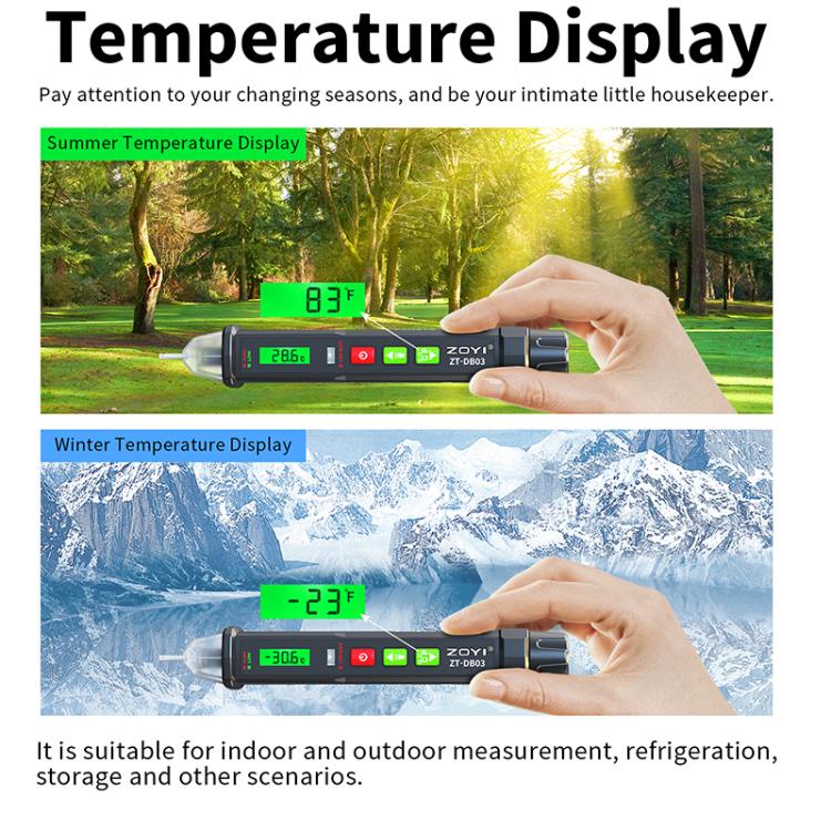 ZOYI Non-Contact Smart Induction Voltage Tester Pen, Model: DB03