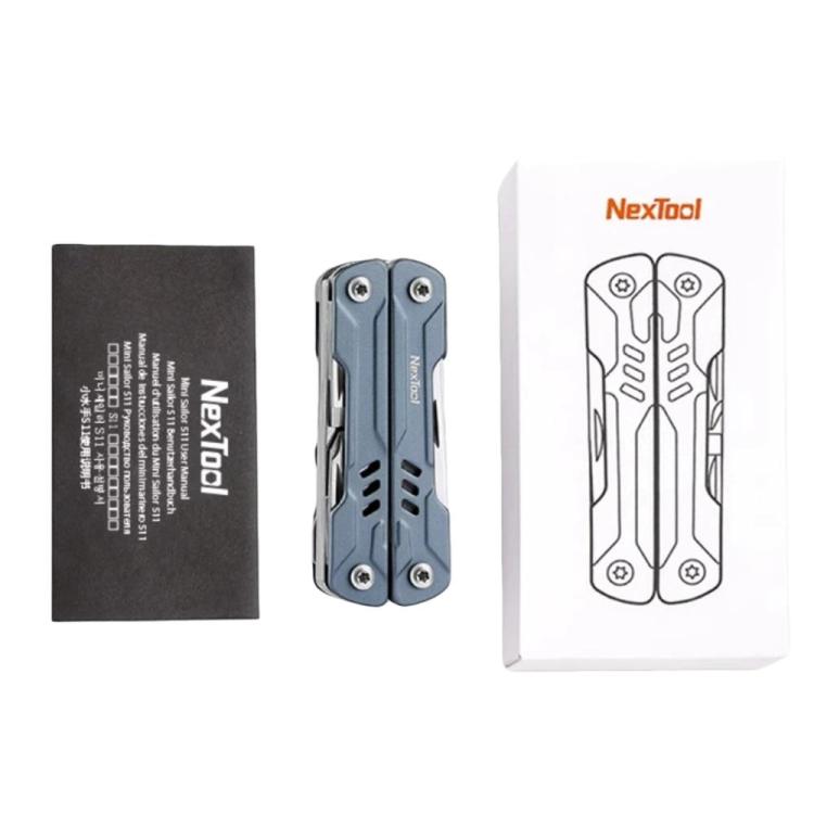 NexTool S11 Mini Sailor 11-In-1 Outdoor Multi Tool Pocket Knife Folding Pliers Wire Cutters EDC Survival Kit