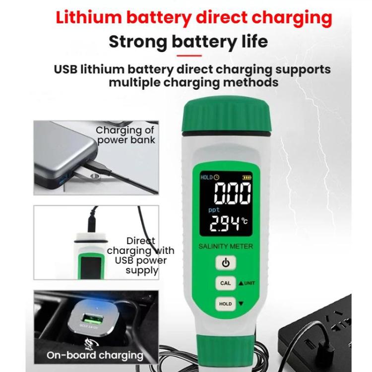 SMART SENSOR Digital Salinity Meter Pen-Type Seawater