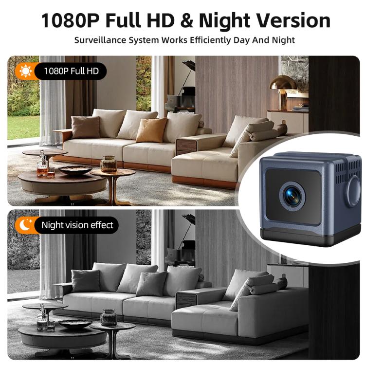 Motion Detection Smart Alarm Wireless Connected Mini Battery Camera