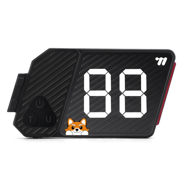 WEST BIKING USB-C Rechargeable Bicycle Number Plate Light 3 Light Modes, Adjustable Number 0-99 - Black
