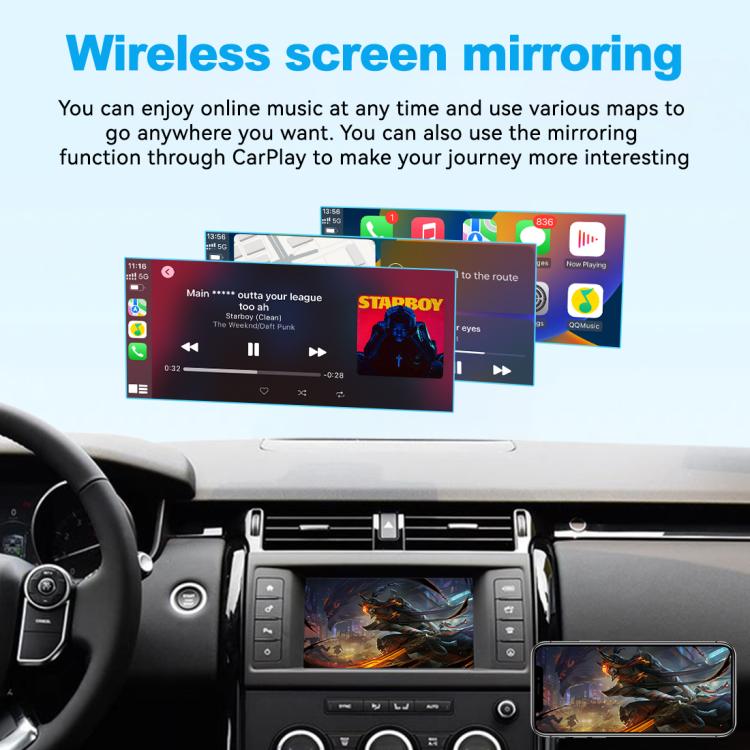 For Land Rover Discovery/F-pace  - Harman 2010-2018 JOYEAUTO WZLR-1 Wireless CarPlay / Android Auto Module Decoder
