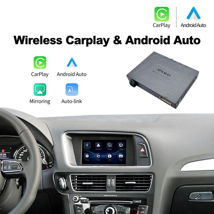 JOYEAUTO WZAU Wireless CarPlay Module Decoder, Spec: For Audi A3MMI 2012-2018, 2016-2018 A4/A5/Q2/Q7/B9