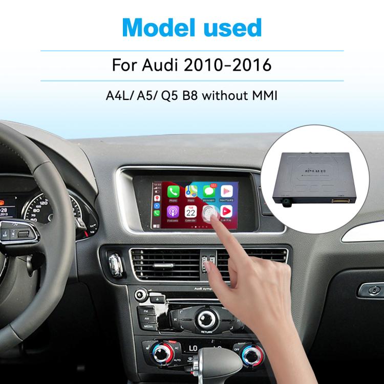 JOYEAUTO WZAU Wireless CarPlay Module Decoder, Spec: For Audi A1/Q3 MMI 2G 3G 2012-2018