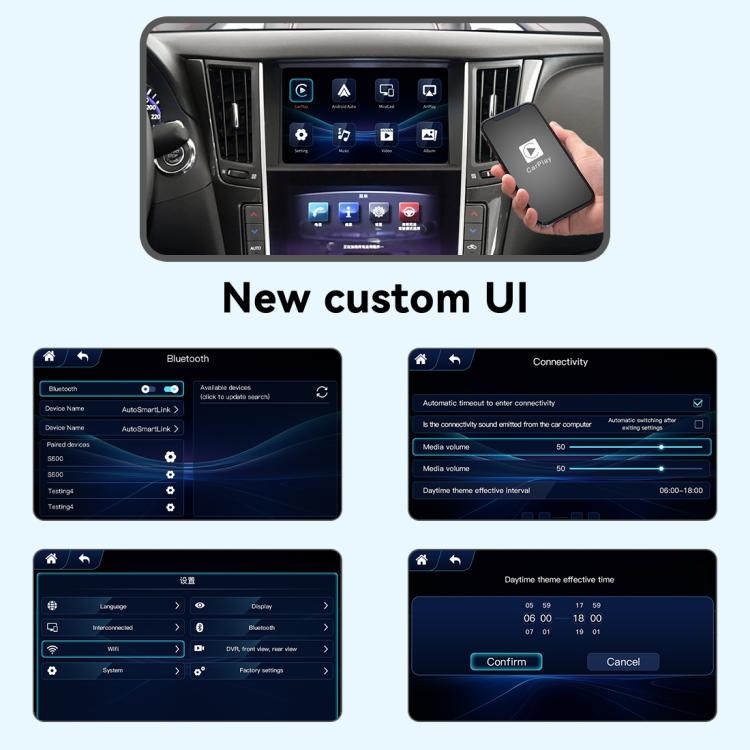 For Infiniti QX60/Q70 2015-2019 JOYEAUTO WZIN-2 Wireless CarPlay Module Decoder
