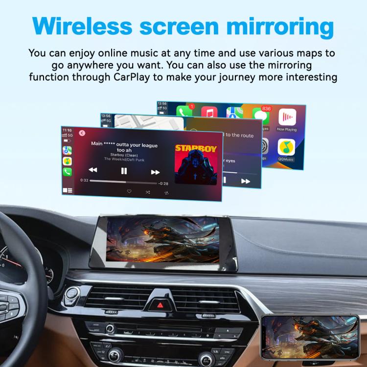 For BMW 2018-2019 EVO JOYEAUTO WZBM-1 Wireless CarPlay Module Decoder
