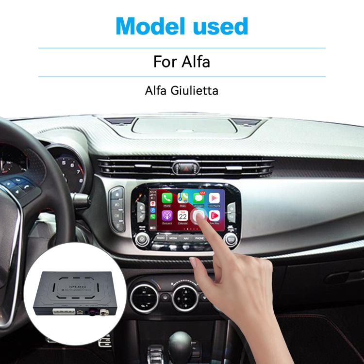 For Alfa Giulietta JOYEAUTO WZAF-2 Wireless CarPlay Decoder Module Box