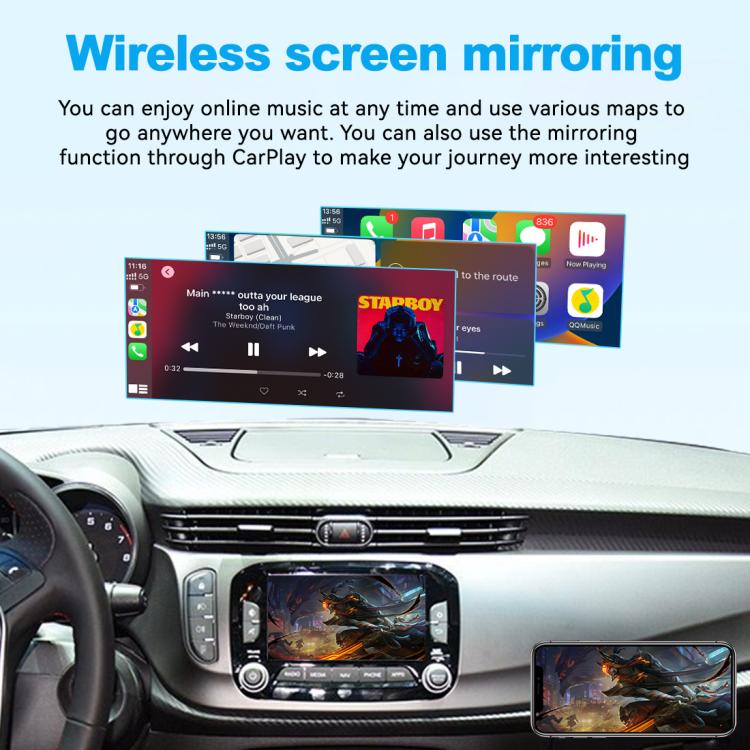 For Alfa Giulietta JOYEAUTO WZAF-2 Wireless CarPlay Decoder Module Box