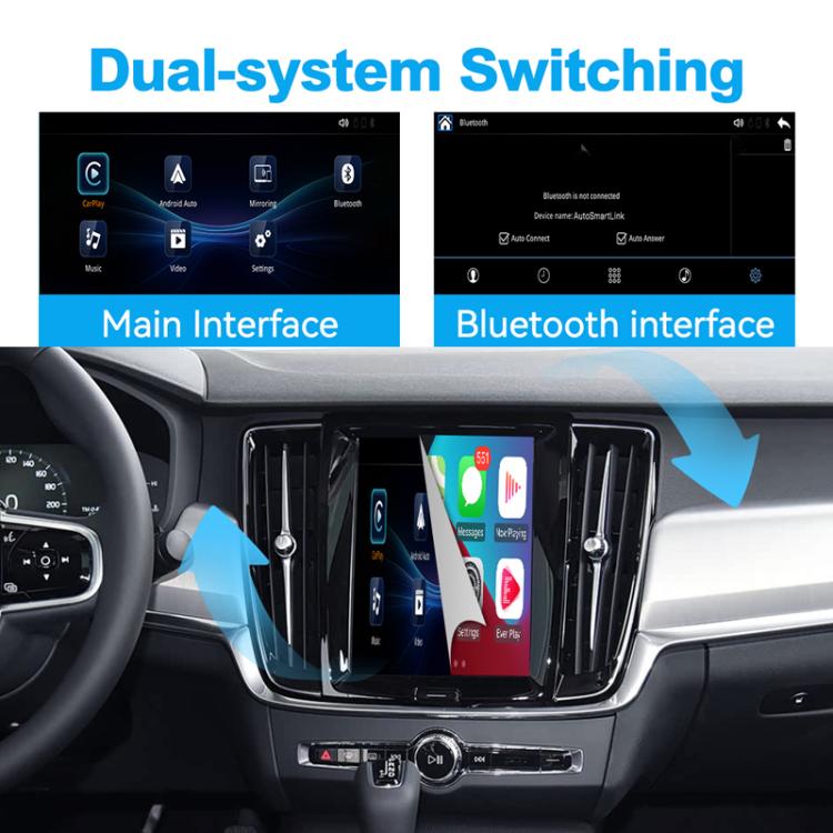 JOYEAUTO WZVO Carplay Decoder Android Auto Module Box, Spec: For Volvo S60/XC60/V60/S80/V40 2014-2019