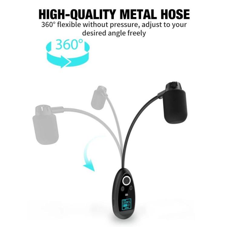 K-06 2.4G Head-Mounted Wireless Microphone Amplifier Headset, Spec: 1 in 2