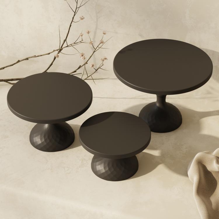 3-Piece Cake Stand Set for Wedding Dessert Table Tiered Serving Plates 30/25/20cm