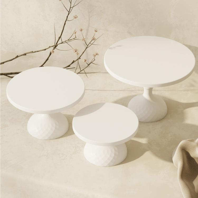 3-Piece Cake Stand Set for Wedding Dessert Table Tiered Serving Plates 30/25/20cm