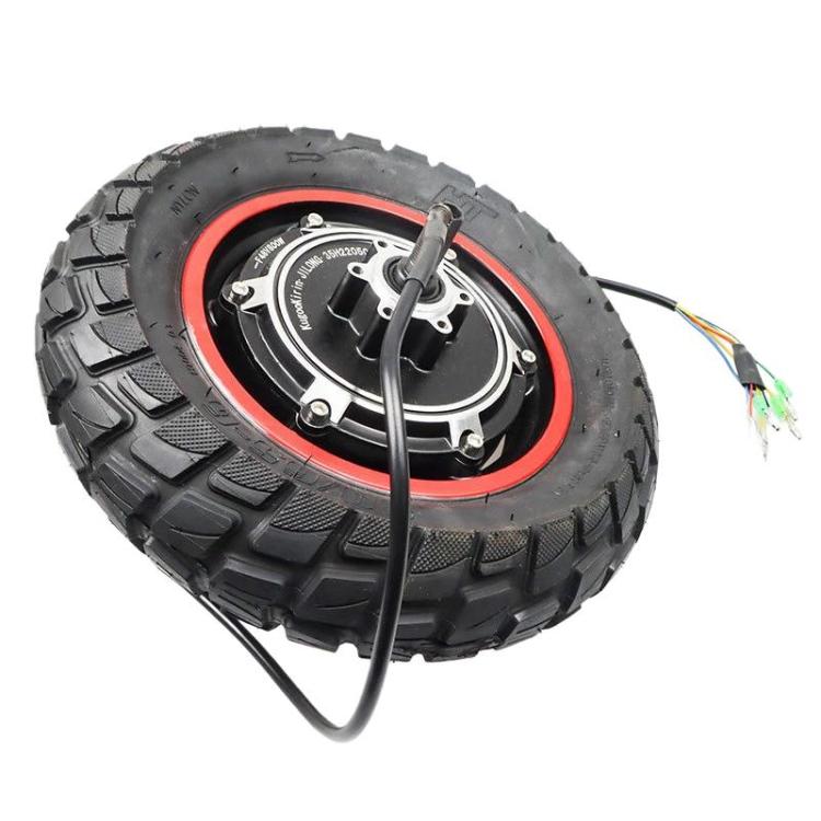 For KUGOO M4 / M4 PRO Electric Scooters Inflatable Off-Road Tire With Rear Wheel Motor Hub, Spec: 800W