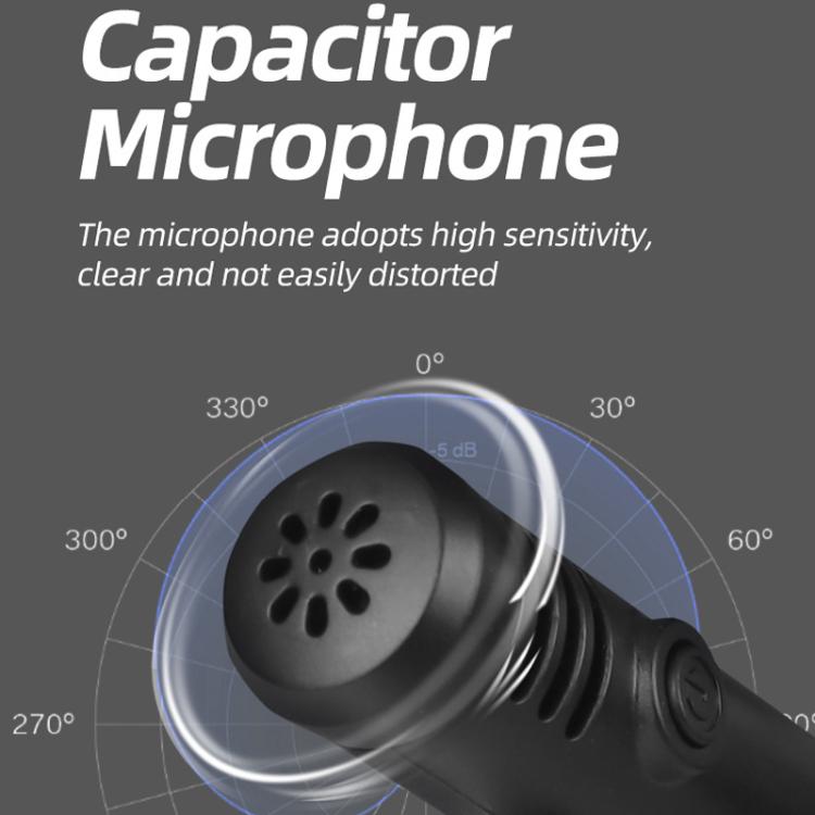 DIYO-1125 Multifunctional Outdoor High-Volume Microphone With Battery Display Teacher Classroom Voice Amplifier, Spec: Wireless Dual Mic Black
