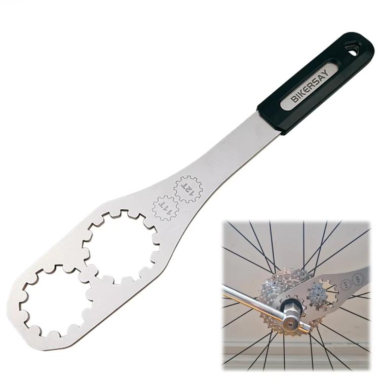 BIKERSAY Cassette Freewheel Removal Tool 11T/12T Flywheel Fixed Wrench - BT016X