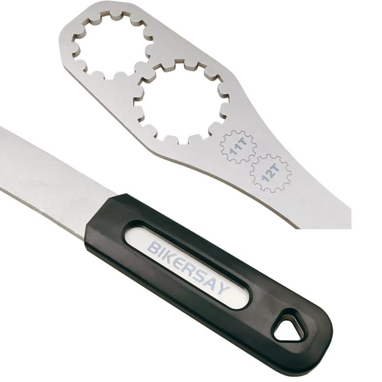 BIKERSAY Cassette Freewheel Removal Tool 11T/12T Flywheel Fixed Wrench - BT016X