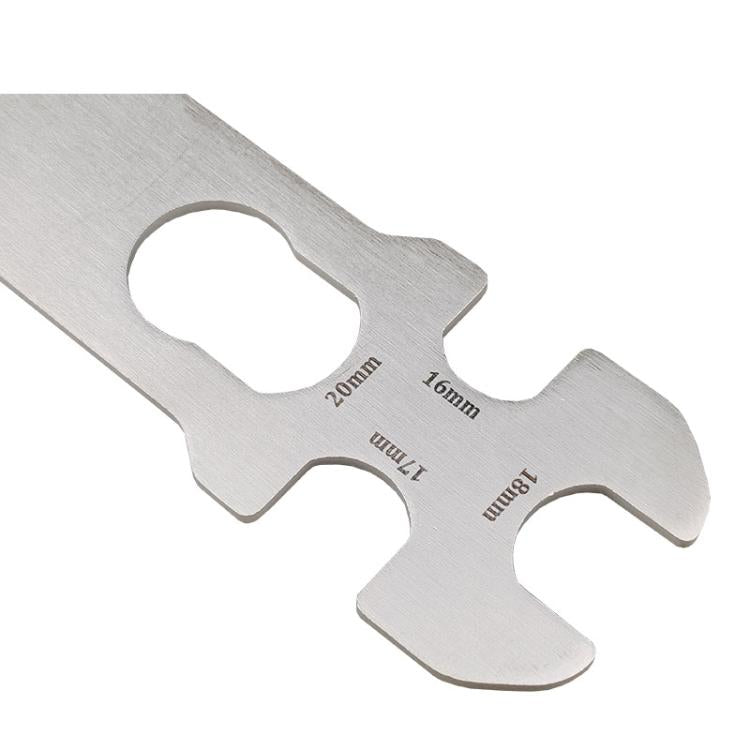 BIKERSAY 8 In 1 Bicycle Hub Thin Wrench with 8 Integrated Openings 13/14/15/16/17/18/19/20mm - BT102