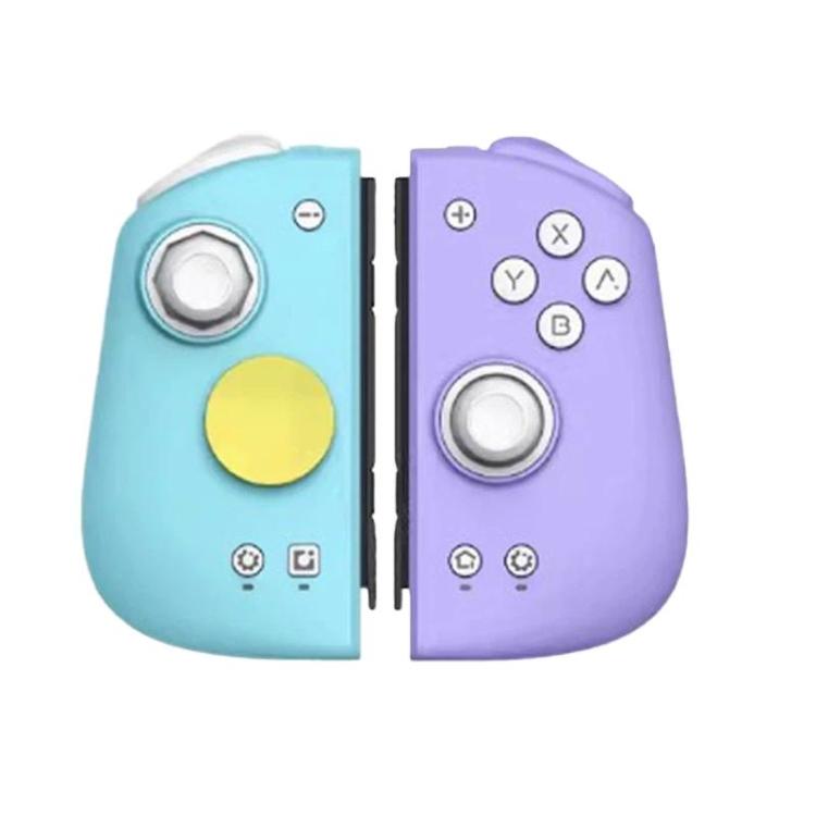 For Nintendo Switch / Switch Oled MOBAPAD Game Controller Hall Effect Joystick Split Gamepad, Spec: M6S Green+Purple